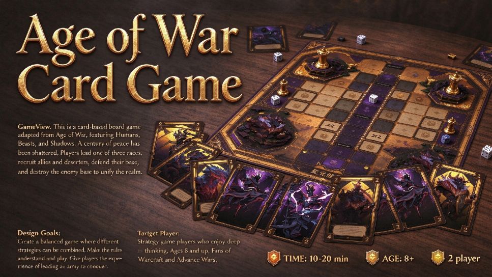 Age of War Card Game Overview