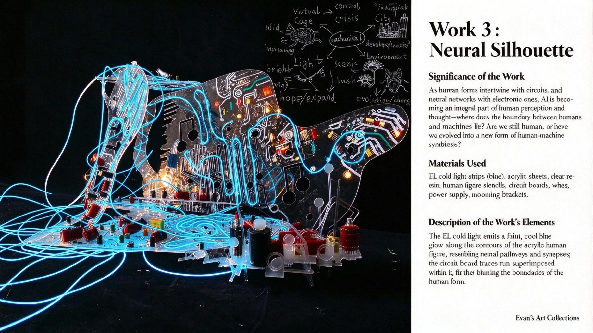 Neural Silhouette — AP 3D Installation