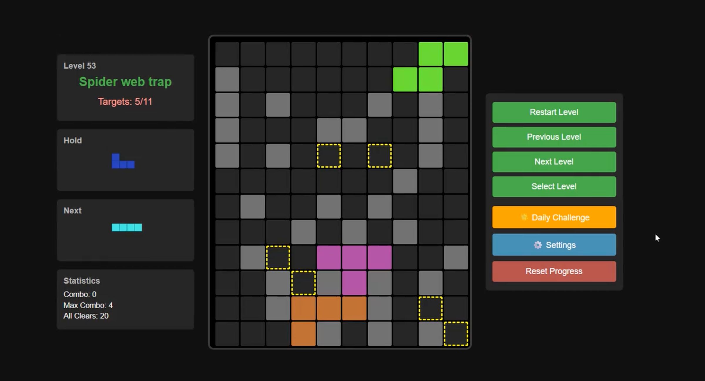 Rotating Tetris